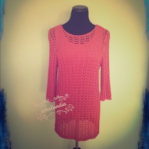 🌷 Chico's Crochet Tunic and Cami