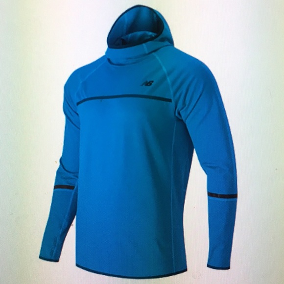 NWT men's new balance heat pullover hoodie