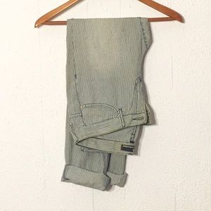 BDG Railroad Stripe Boyfriend Jean