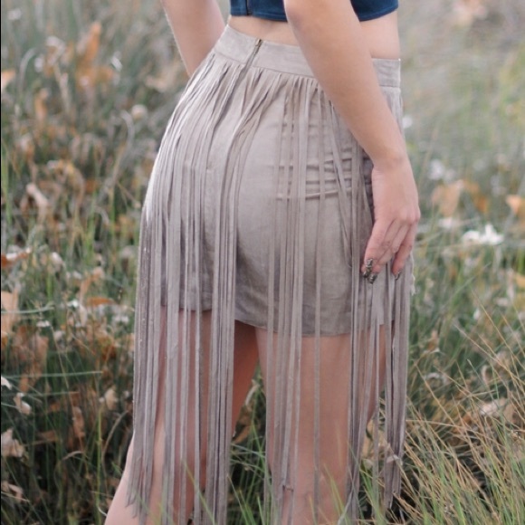 Fringe skirt - Picture 3 of 4