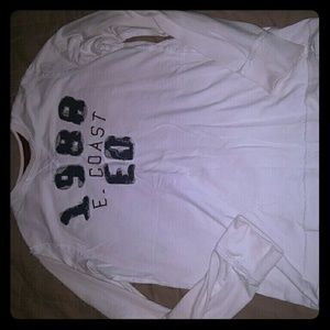 American eagle white long sleeve