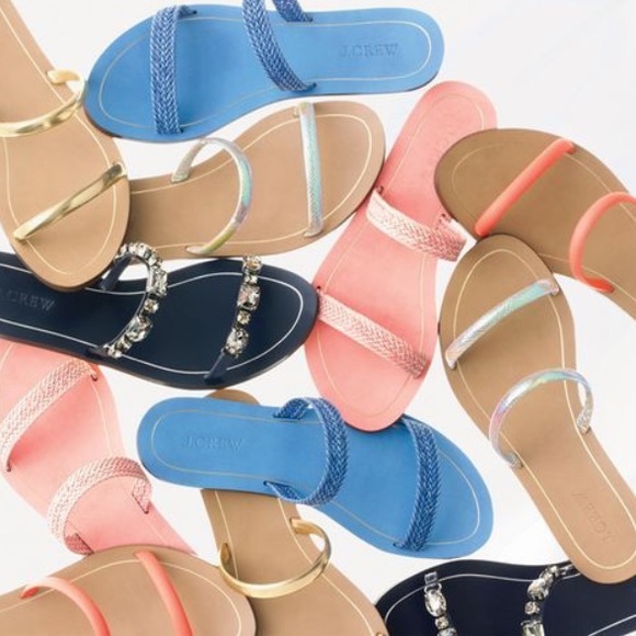 J. Crew Shoes - JCrew Isla Slides in Black