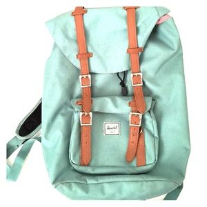 Blue backpack