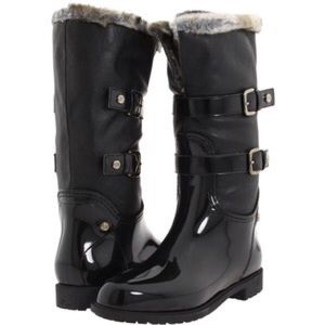 Stuart weitzman snowflake rain boots