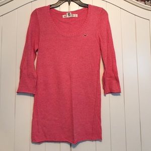 Pink hollister sweater