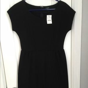 J CREW black fitted dress