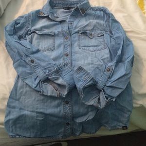 Blue jean shirt