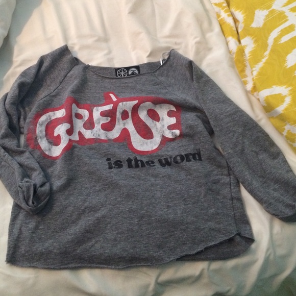 Grease crop top