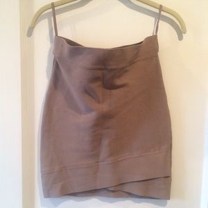 BCBG wrap power skirt