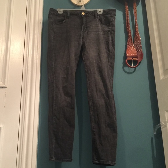 Black American Eagle Jegging