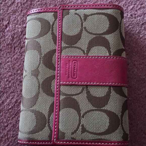 Authentic coach wallet