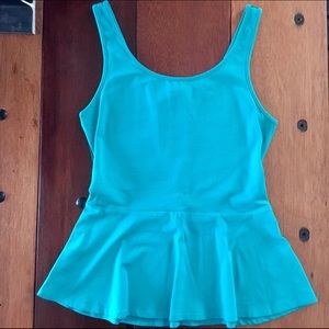 Express peplum tank top.