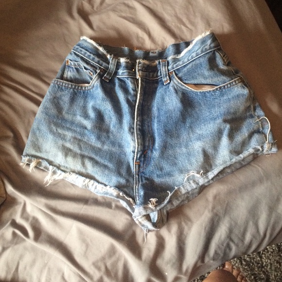 LEVIs High Waisted Shorts