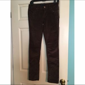Skinny leg corduroy jeans