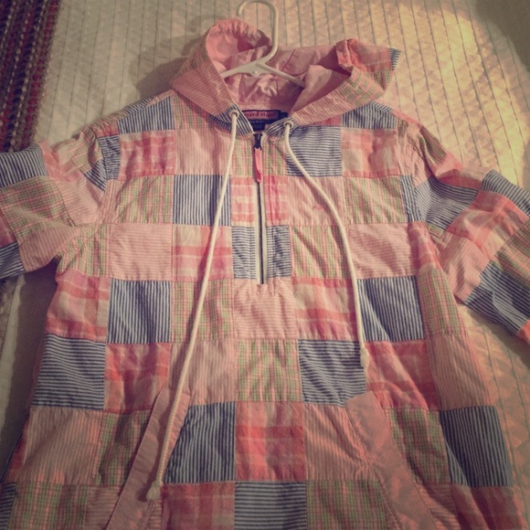 Vineyard vines patchwork pullover