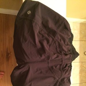 Lululemon black running shorts!