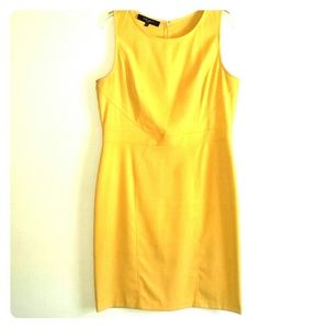 Mustard gold dress