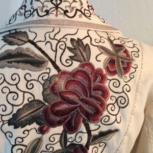 DB Sport Jackets & Coats - Embroidered long coat. Perfect for spring. DB Sport Jackets & Coats - Embroidered long coat. Perfect for spring.