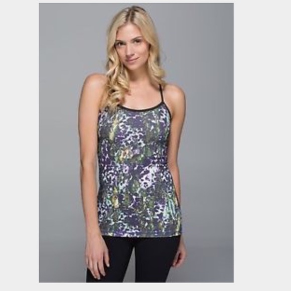 Floral Lululemon tank