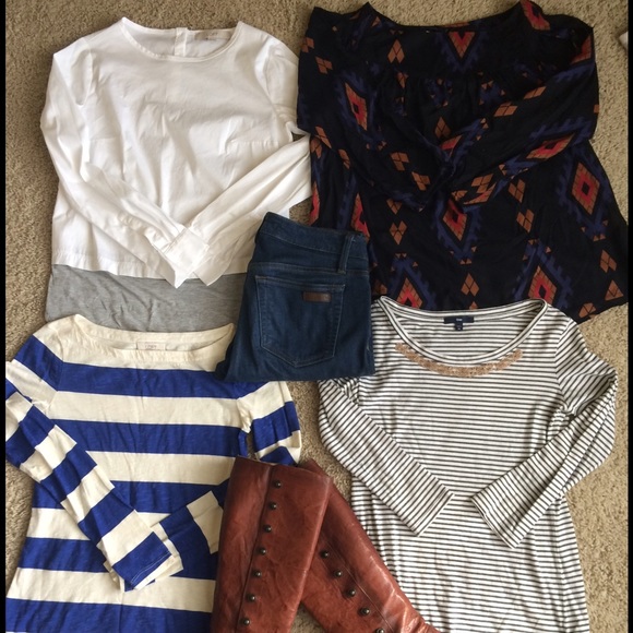 Loft, Gap, and Lucky shirt bundle