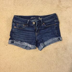 American Eagle blue jean shorts