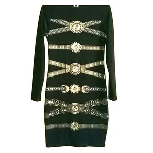 Angle Brinks Versace dress