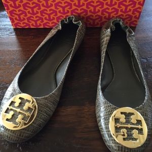 RESERVED Tory burch exotic Reva flats