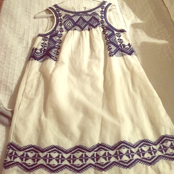 Madewell embroidered dress