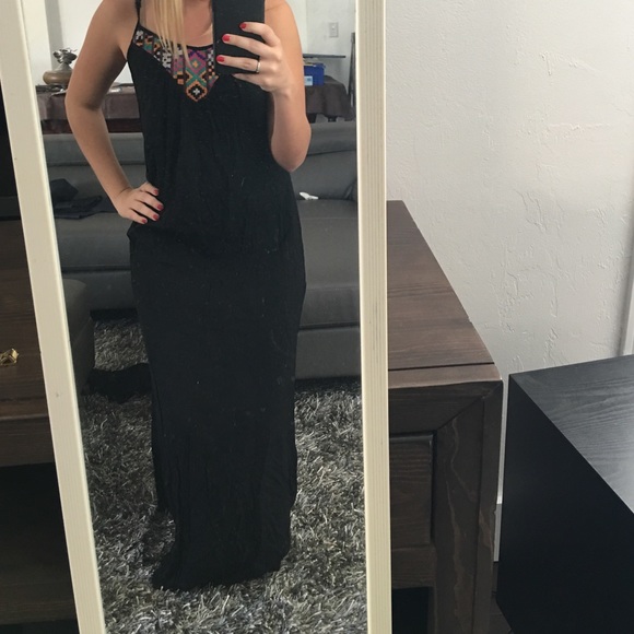 Black Long Maxi