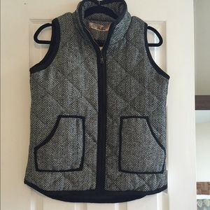 Herringbone Vest - from Red Dress Boutique