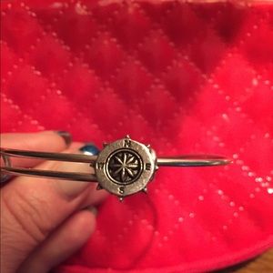 Alex and Ani Compass Slider Charm Bangle