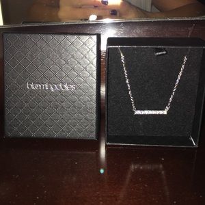 Bar necklace from Bloomingdales