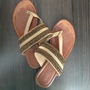 Francesca's Beaded Sandals