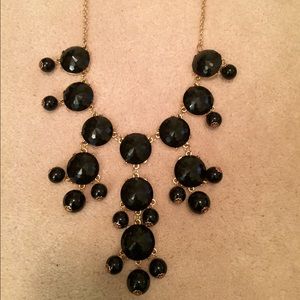 Black bubble necklace