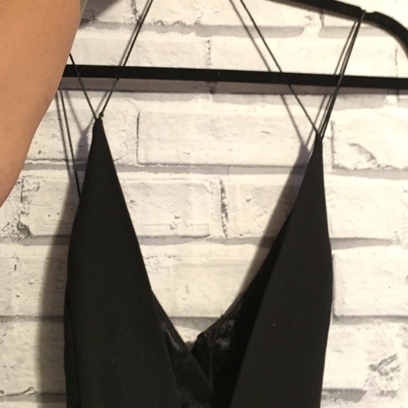 Deep V Backless Strappy Bodycon Dress