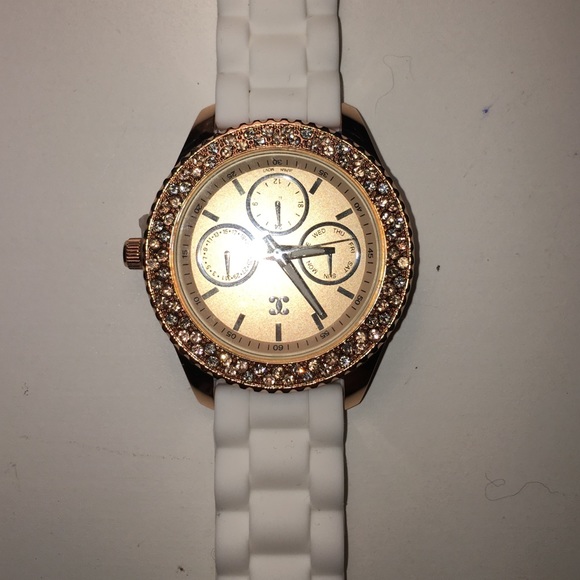 Rose Gold/ White watch