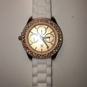 Rose Gold/ White watch