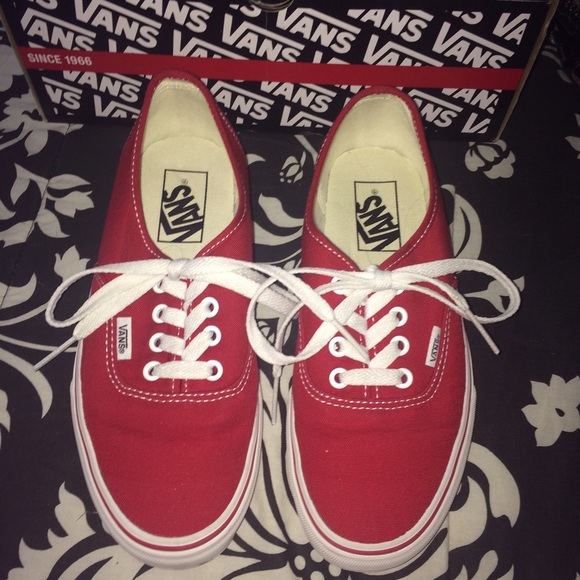 Red Vans