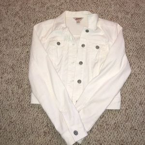 White Jean Jacket