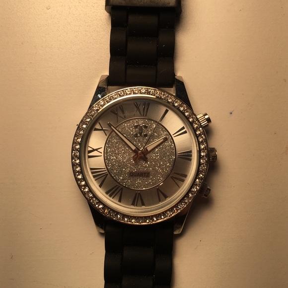 Black/ Silver watch