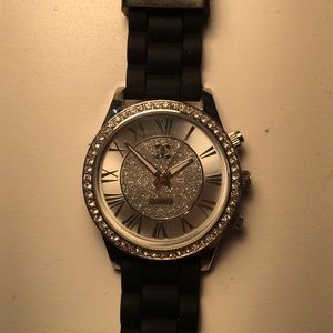 Black/ Silver watch
