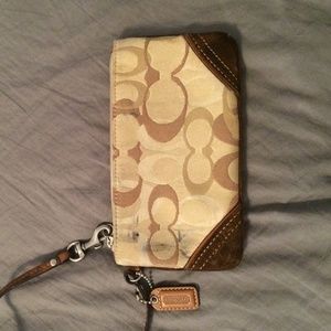 Coach wristlet