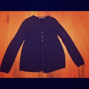 Vince Black Wool Cardigan
