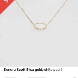 ISO WHITE Kendra Scott necklace