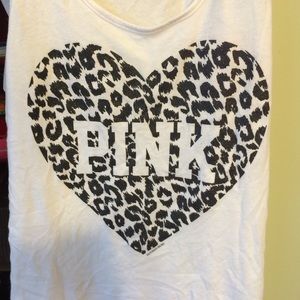Victoria secret PINK racer back shirt