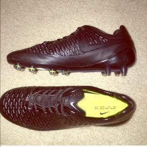 Brand new black soccer cleats never worn