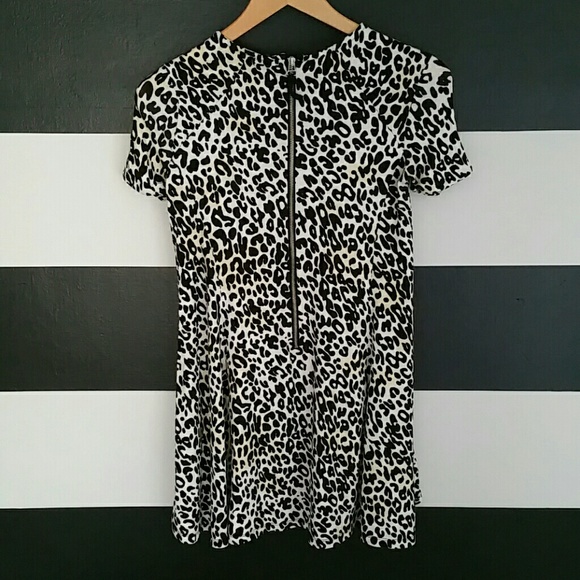 4/$30 ZARA TRF Leopard Mini Dress - Picture 2 of 4