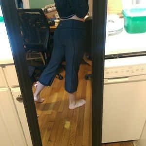 Lululemon reversible cropped pants