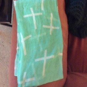 sheer cross scarf