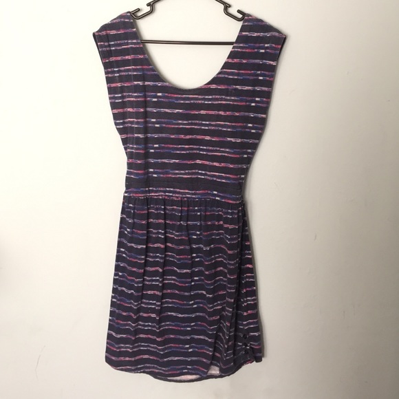 Horizontal Pattern Stripe Dress